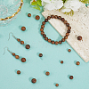 300Pcs 3 Styles Wood Beads WOOD-SC0002-14-7
