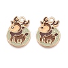 Christmas Theme Alloy Enamel Pendants LS-ENAM-T020-10M-2