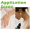 240Pcs 8 Styles Transparent Acrylic Pendants TACR-YW0002-48-6