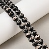 Tibetan Style dZi Beads Strands G-G328-A07-8mm-1