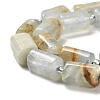 Natural Blue Calcite Beads Strands G-N327-06-05-4