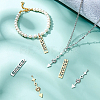 4Pcs 2 Style 201 Stainless Steel Pendants STAS-BC0003-21-4