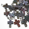 Natural Indian Agate Pendants X-G-T080-05-1