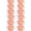 Synthetic Coral Dyed Carved Beads Strands CORA-K009-05A-04-1