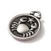 304 Stainless Steel Pendants STAS-L022-306AS-04-2