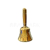 Brass Hand Bell AJEW-E052-01G-01-1