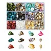 198G 11 Styles Natural Mixed Shell Beads Sets BSHE-FS0001-05-2