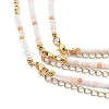 Beaded Necklaces & Pendant Necklace Sets NJEW-JN03076-04-3