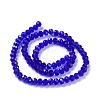 Electroplate Glass Beads Strands EGLA-A034-T6mm-L16-2