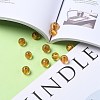 Handmade Silver Foil Glass Beads SLR12MM19Y-6