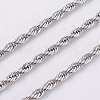 304 Stainless Steel Rope Chains CHS-F005-10P-1