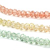 Transparent Painted Glass Beads Strands LS-DGLA-A034-T2mm-A04-4