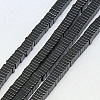 Electroplate Non-magnetic Synthetic Hematite Heishi Beads Strands G-J171A-2x2mm-03-1