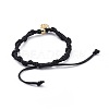 Adjustable Korean Waxed Polyester Cord Braided Bead Bracelets BJEW-JB04670-04-4
