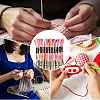 10 Skeins 6-Ply Polyester Embroidery Floss OCOR-CY0002-99H-7