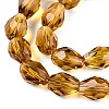 Transparent Glass Beads Strands EGLA-N013-T6mm-D16-3