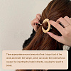 Biyun 6Sets 6 Style Zinc Alloy Hair Sticks AJEW-BY0001-02-4