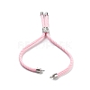 Twisted Nylon Cord Silder Bracelets DIY-B066-03P-08-2