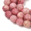 Natural Rhodonite Beads Strands G-E411-11A-4mm-5