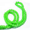 Baking Paint Imitation Jade Glass Round Bead Strands DGLA-Q021-10mm-09-3