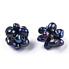 Round Natural Cultured Freshwater Pearl Beads PEAR-N020-10D-2