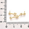 Brass Micro Pave Cubic Zirconia Pendants KK-N261-120E-G-3