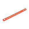 Kids Silicone Cord Bracelets BJEW-WH0011-02L-2