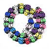 Handmade Polymer Clay Bead Strands CLAY-N011-43B-01-2