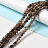 Natural Chiastolite Beads Strands G-F729-02A-2
