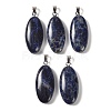 Natural Sodalite Pendants GG-CBACB71-01P-03-1