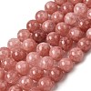 Natural White Jade Beads Strands G-H348-10mm-09-2
