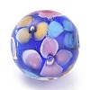 Round Lampwork Beads LAMP-H059-A01-2