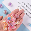 Transparent Acrylic Beads TACR-S152-10B-5