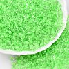 6/0 Inside Colours Transparent Glass Seed Beads SEED-T007-07D-3