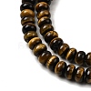 Natural Tiger Eye Beads Strands G-A275-B01-4x6mm-4
