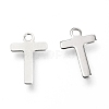 Non-Tarnish 201 Stainless Steel Charms STAS-C021-06P-T-2