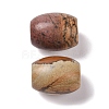 Natural Picture Jasper European Beads LS-G-F580-A03-2