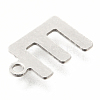 Non-Tarnish 201 Stainless Steel Charms STAS-C021-06P-E-3