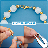Unicraftale 304 Stainless Steel Crimp Beads Covers STAS-UN0043-12-5