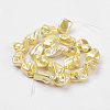 Shell Pearl Beads Strands BSHE-K010-08E-1