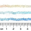 Transparent Painted Glass Beads Strands LS-DGLA-A034-T1mm-A13-3