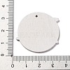 Single Face Printed Wood Pendants WOOD-B009-01B-3