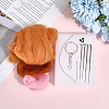 2 Sets Cat Needle Felting Kit DIY-SC0030-17A-7