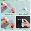 120Pcs 3 Styles Plastic Travel Spray Bottles AJEW-OC0005-07B-4