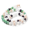 Glass Beads Strands EGLA-A034-M8mm-42-5