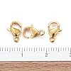 Ion Plating(IP) 304 Stainless Steel Lobster Claw Clasps LS-STAS-H352-01B-G-01-5