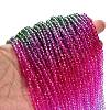 Transparent Painted Glass Beads Strands LS-DGLA-A034-T3mm-A06-2