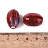 Vintage Handmade Porcelain Beads PORC-Q006-10E-3