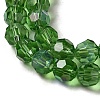 Electroplate Transparent Glass Beads Strands EGLA-A035-T6mm-L11-3