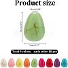 162Pcs 9 Colors Synthetic Turquoise Beads G-AR0006-19A-2